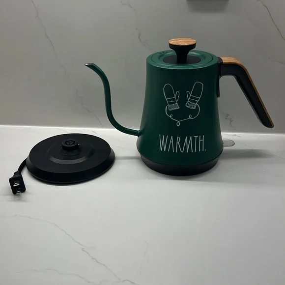 Rae Dunn green electric tea kettle